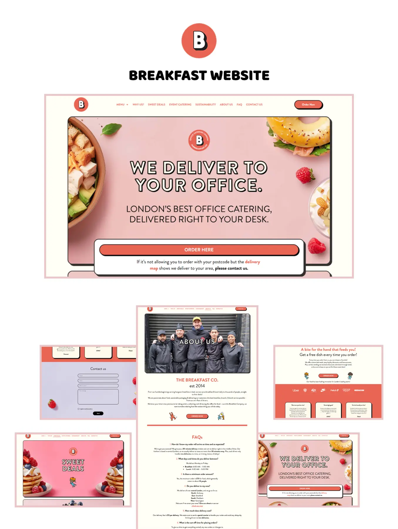 The Breakfast Company design detail 2